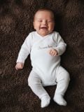 Bawełniany komplet: body i półśpiochy