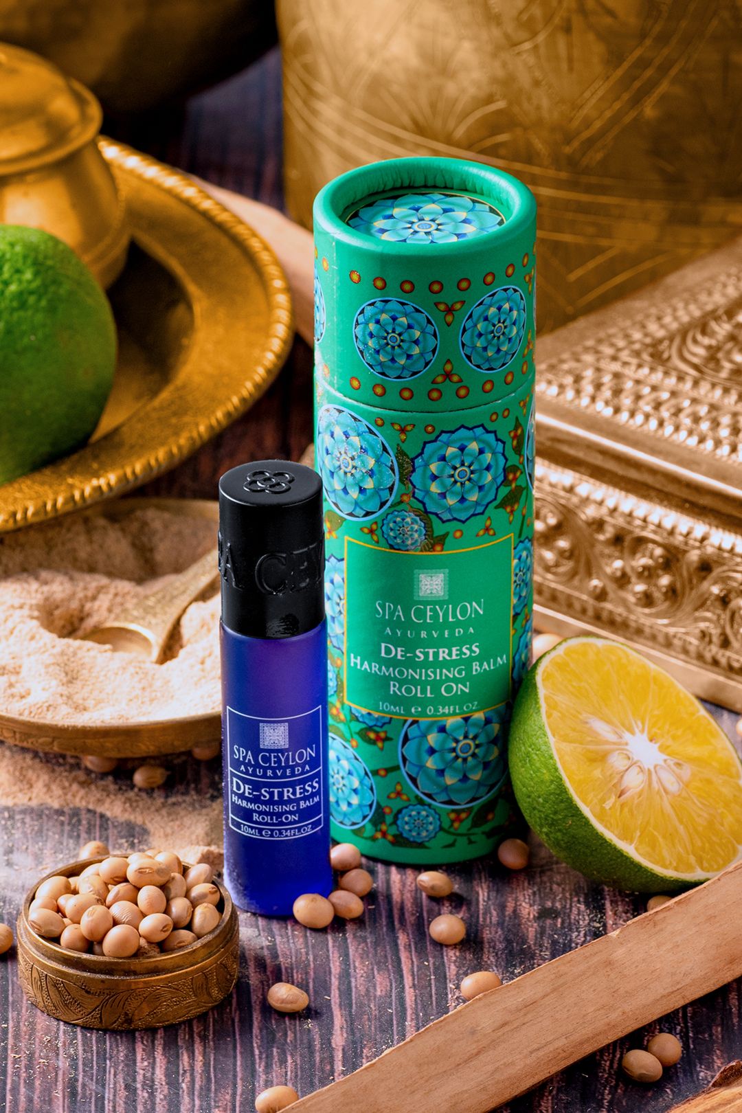 Spa Ceylon De-Stress Harmonising Balm Roll On 10ml