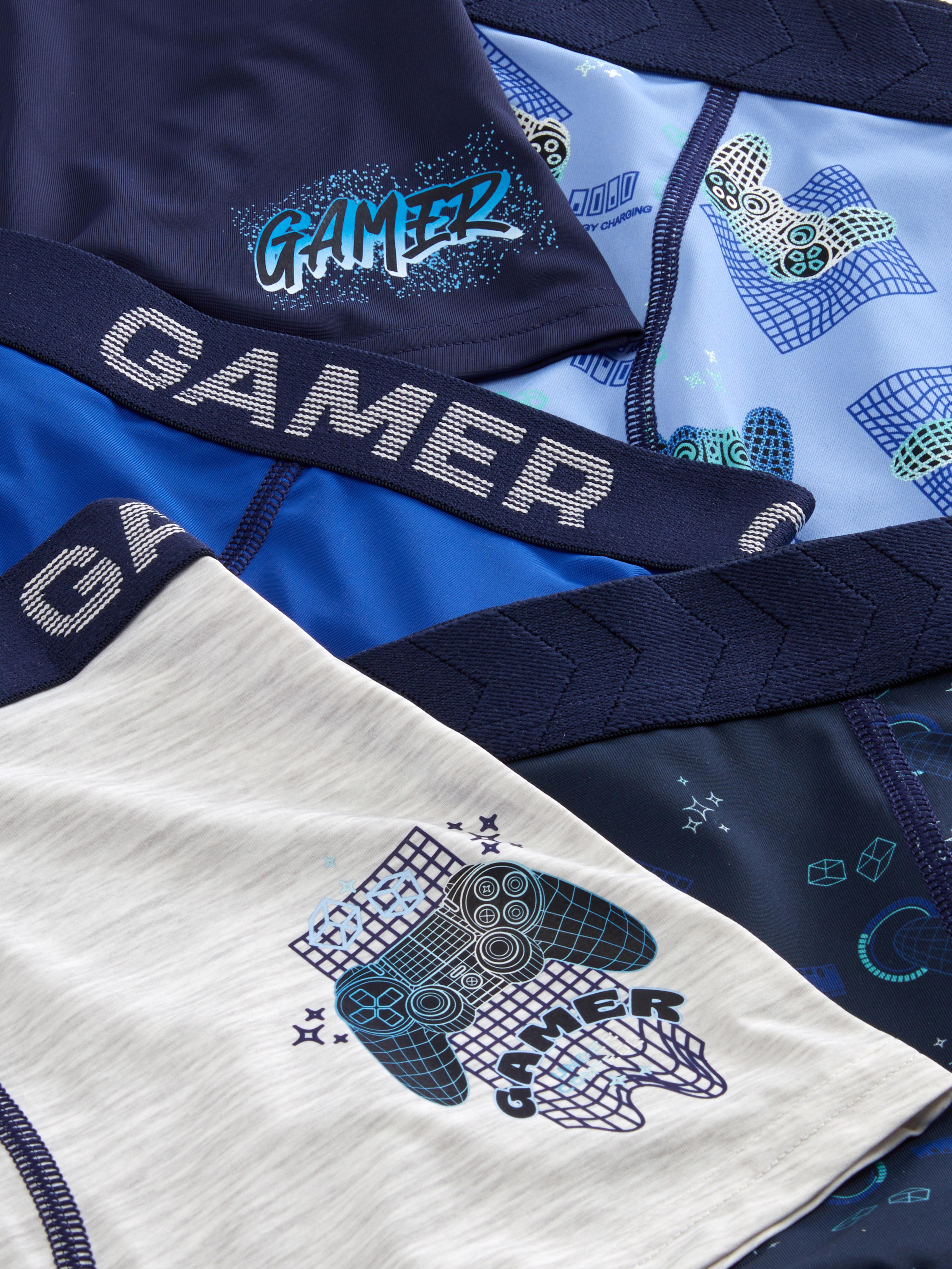 2-15yrs | 5pk Gaming Graphic Trunks