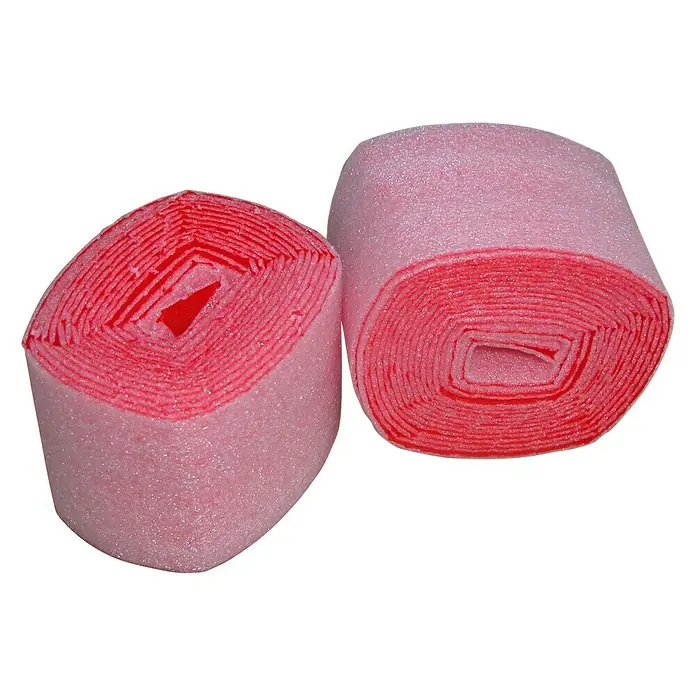 PE-BÅND THERMAFLEX 7 CM X 3,6 M RØD