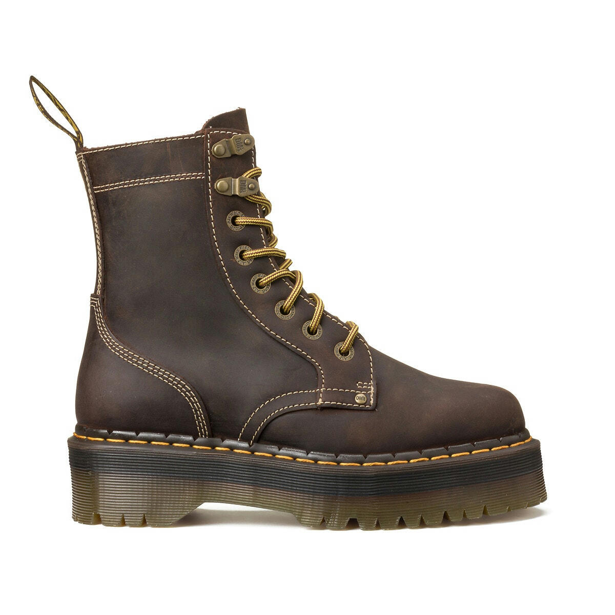 Boots en cuir Crazy Horse Jadon Arc