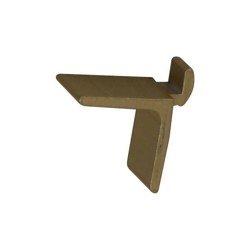 Taquet pour crémaillère en aluminium 19 x 11 mm 16 pièces TEKNIBOX