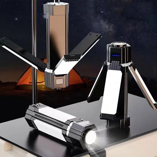 NNEOBA Ultra-long Battery Life, Multi-functional Outdoor Camping Lamp Tent Light with Illumination, Charging, SOS, and More