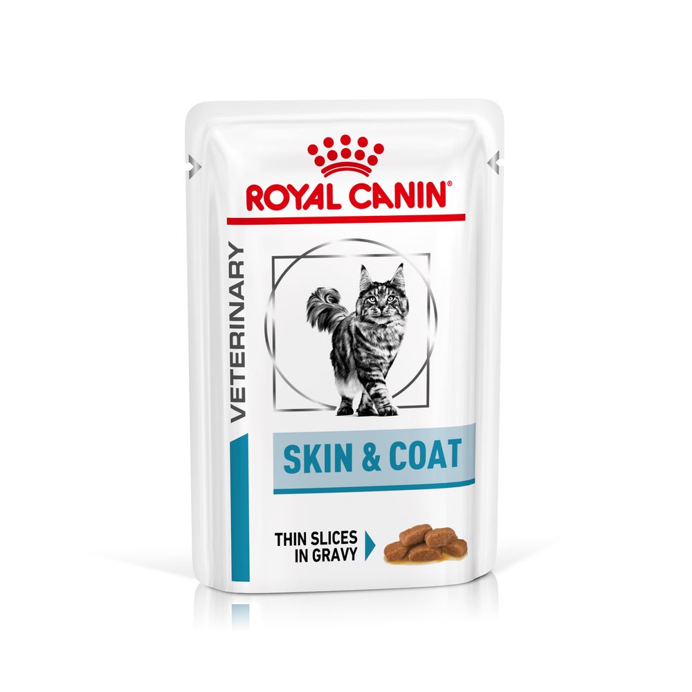 Royal Canin Veterinary Feline Skin & Coat in Gravy