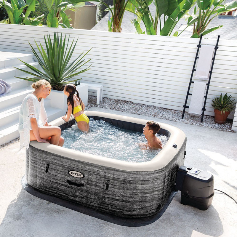 PureSpa Greystone Deluxe 6 personnes Ø 2,39 x 0,71 m INTEX