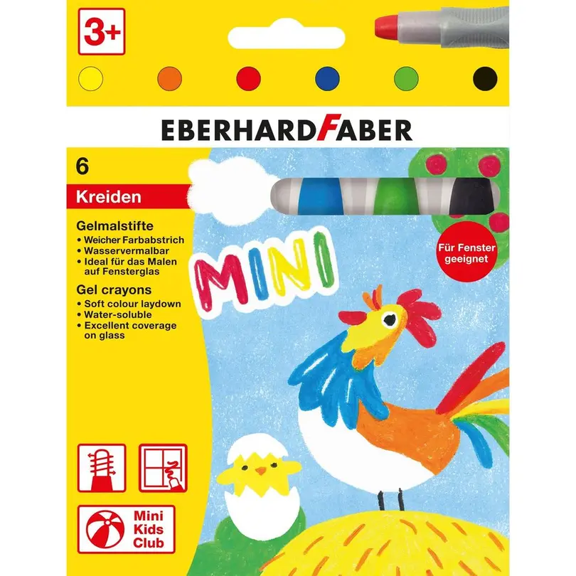 Farbstifte 6er-Set Eberhard Faber