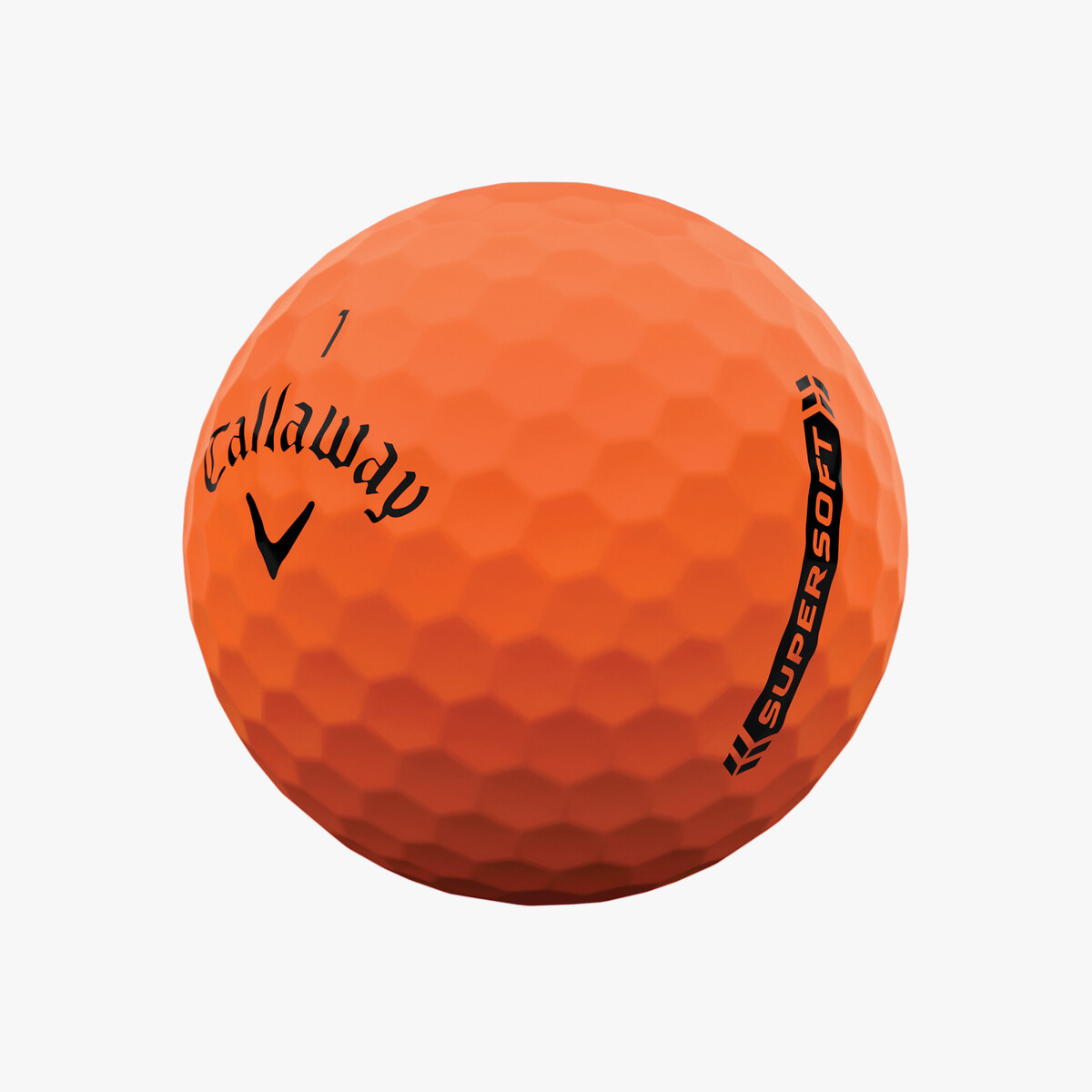 Supersoft Matte Orange Golf Balls