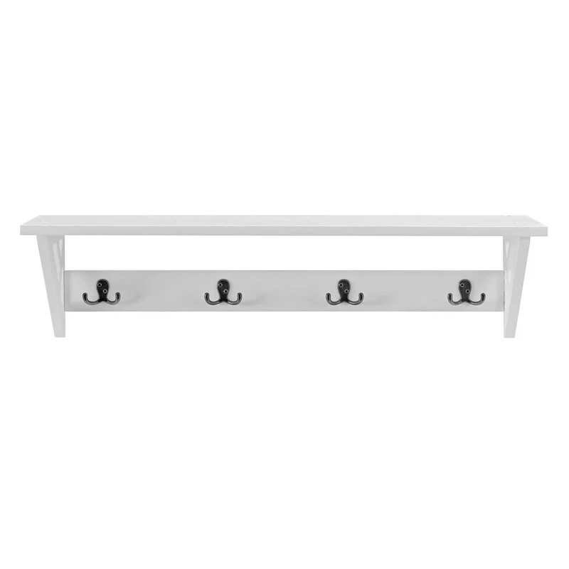 36W Coat Hook with Shelf