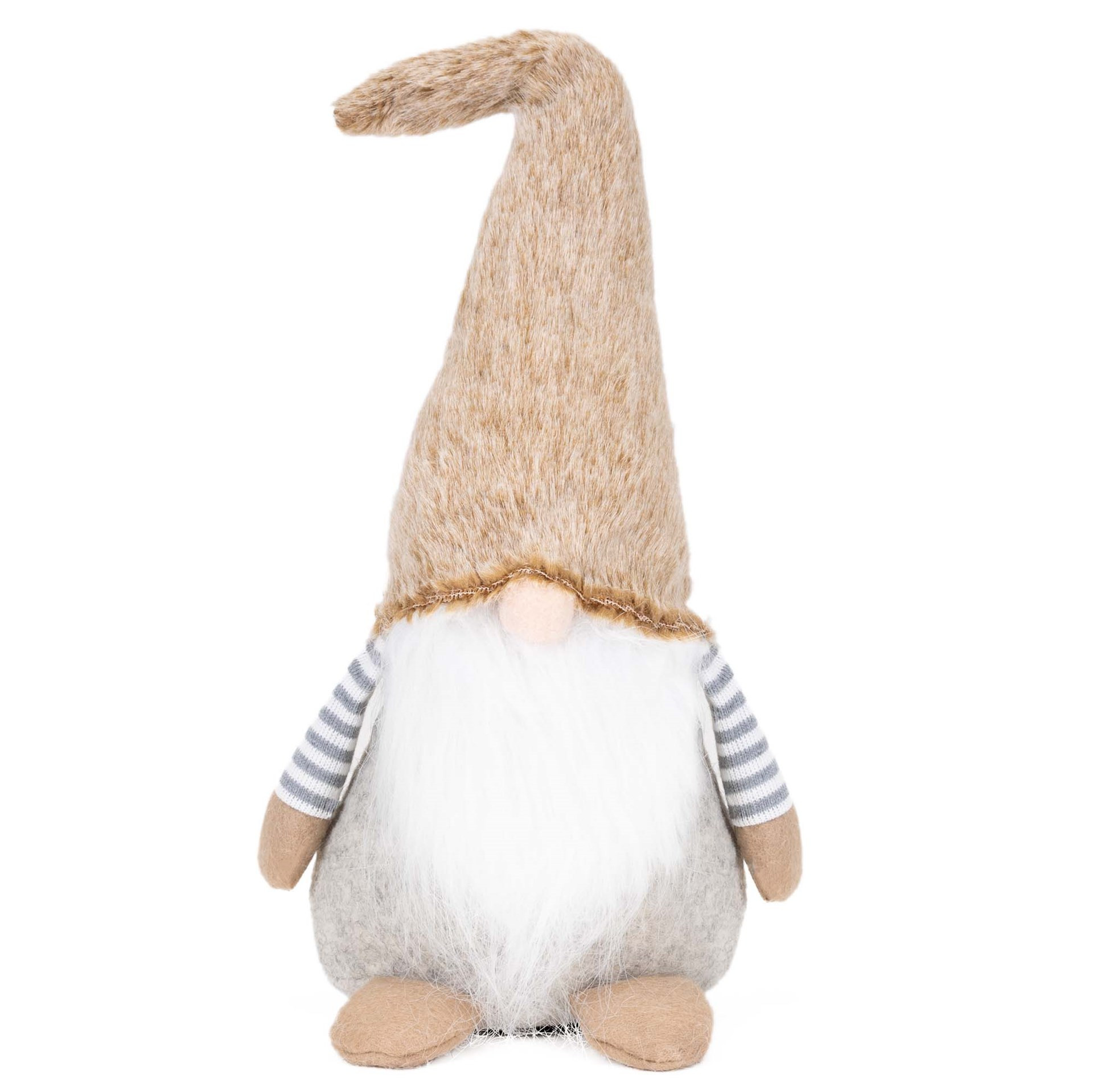 Krasnal świąteczny 38 cm ozdoba figurka skrzat bożonarodzeniowy, gnom