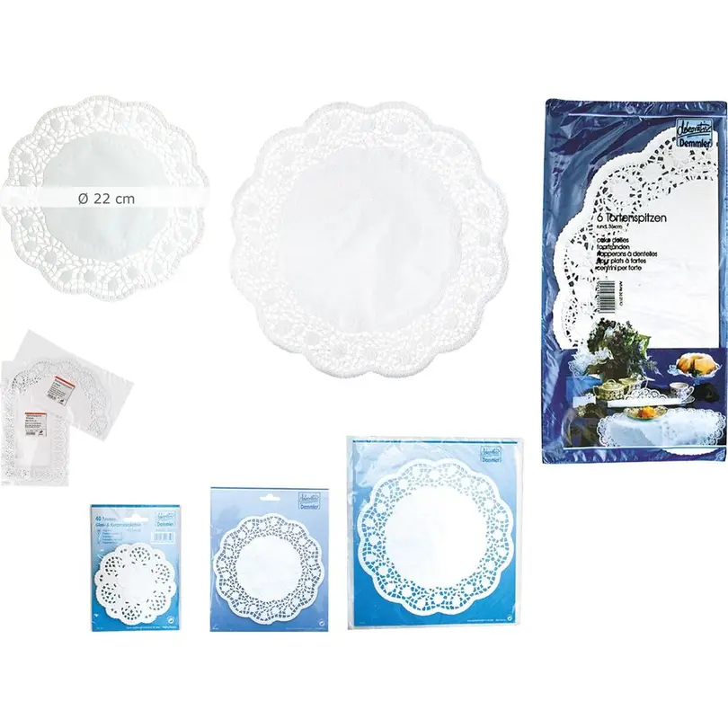 Kuchen/Torten Deko Set 6er-Set Demmler