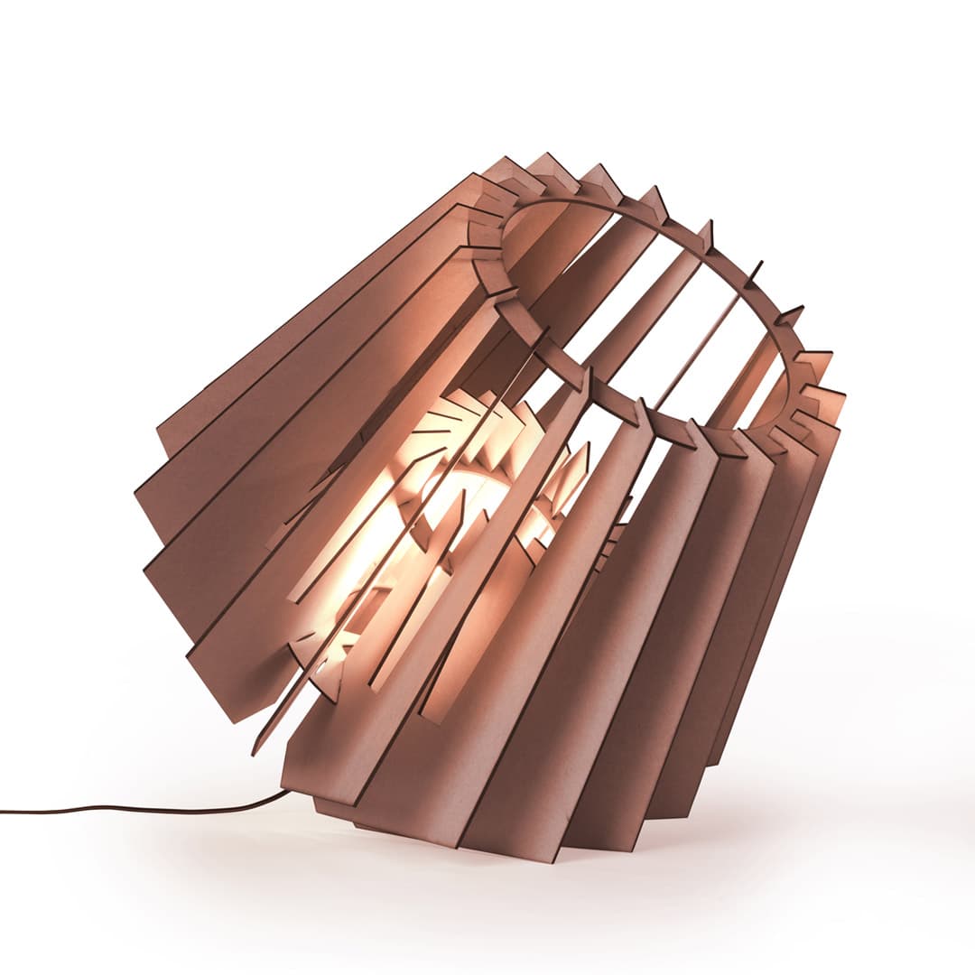 van Tjalle en Jasper - Spot-nik vloerlamp - Aged Pink / XL