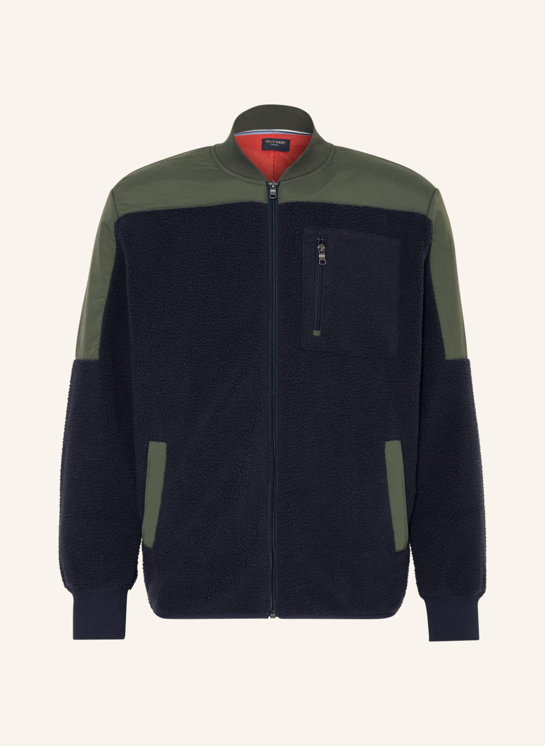 OLYMP Teddyfell-Blouson