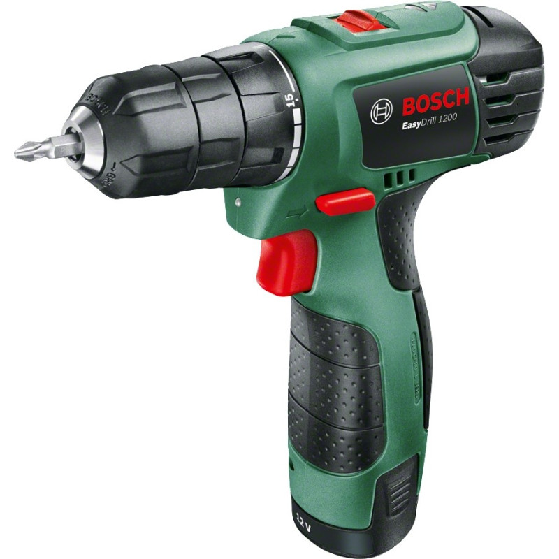 Perceuse visseuse sur batterie EasyDrill 1200 2 x 1,5 Ah 12 V BOSCH