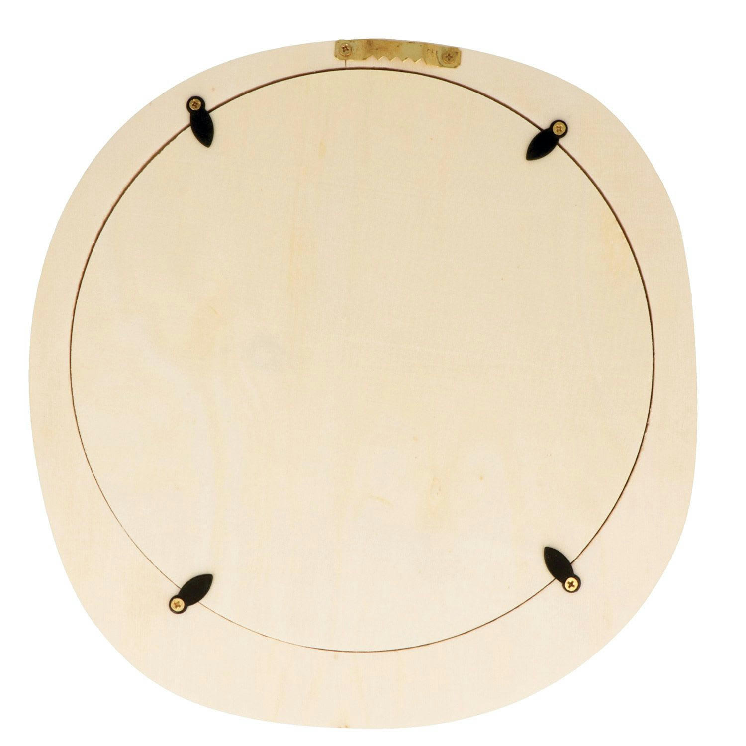 - Miroir tête de lion en bois
