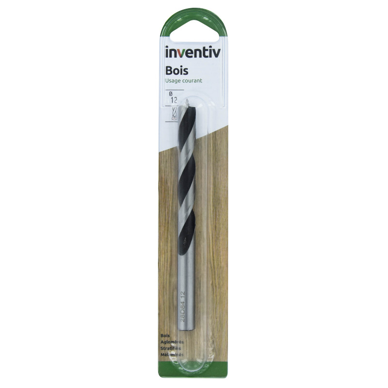 Foret pour bois Ø 12 mm INVENTIV