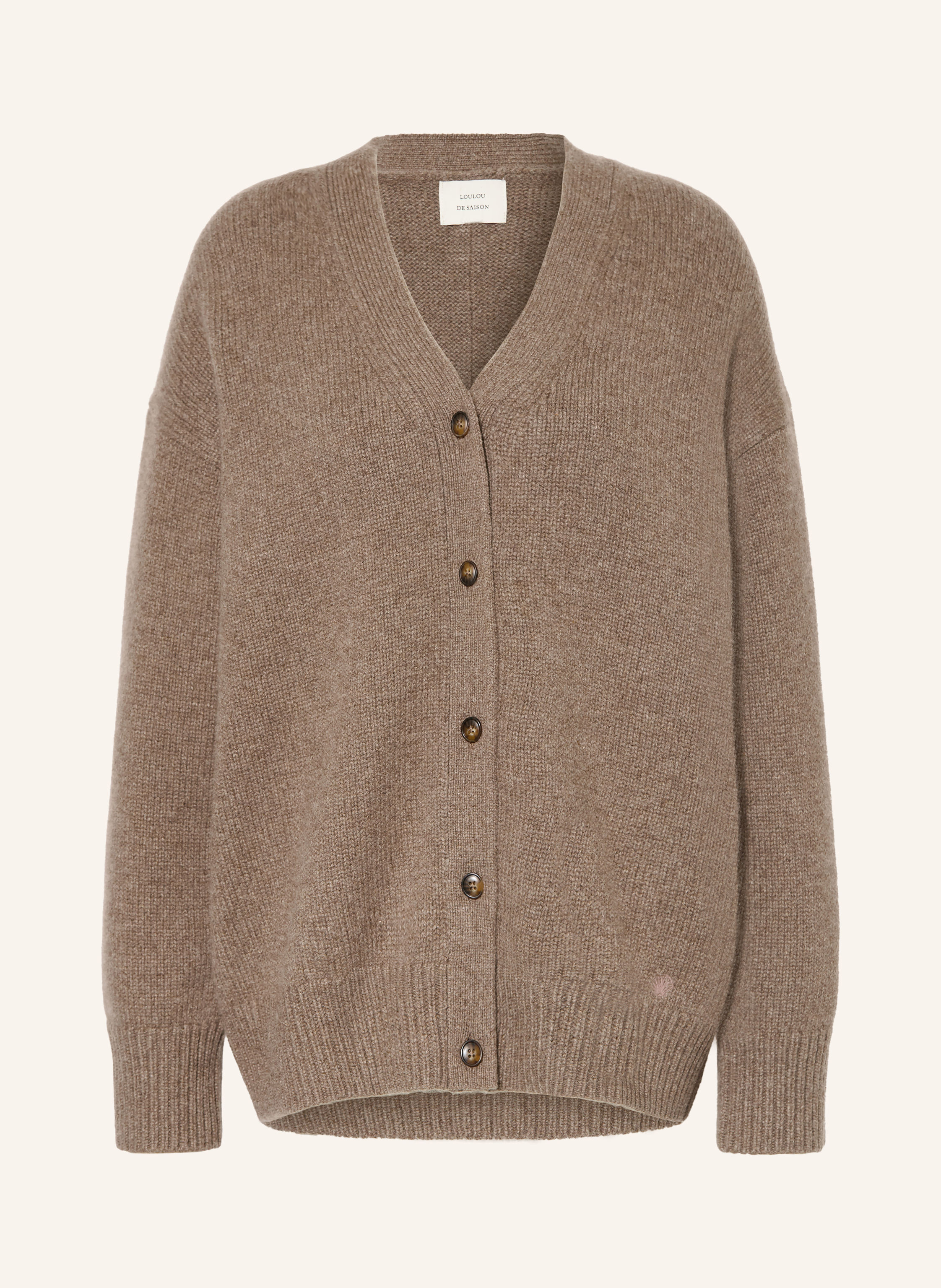 LOULOU DE SAISON Strickjacke DUCA aus Cashmere