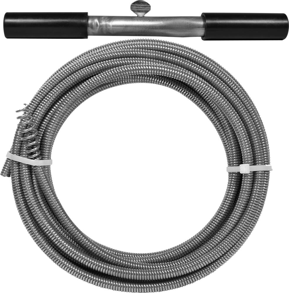 PlumbShop Drain Auger, 1/4-in x 15-ft