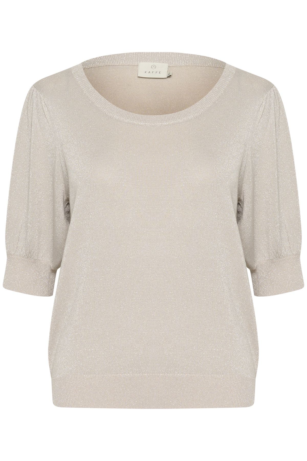 Kaffe Regina Round Neck Half Sleeve Pullover
