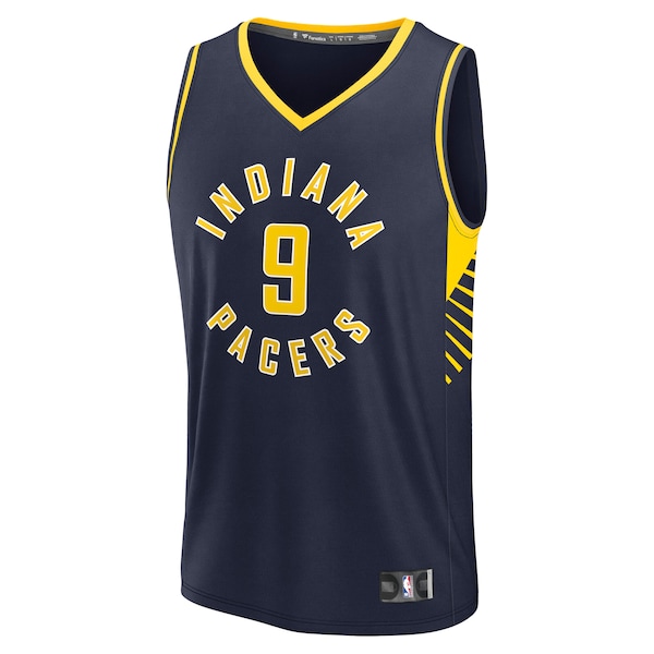 T.J. McConnell Indiana Pacers  Fast Break Replica Jersey - Navy - Icon Edition