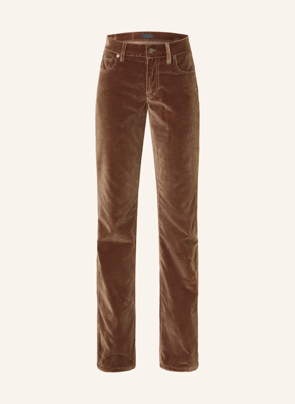 HAIKURE Bootcut-Hose CARLY aus Samt