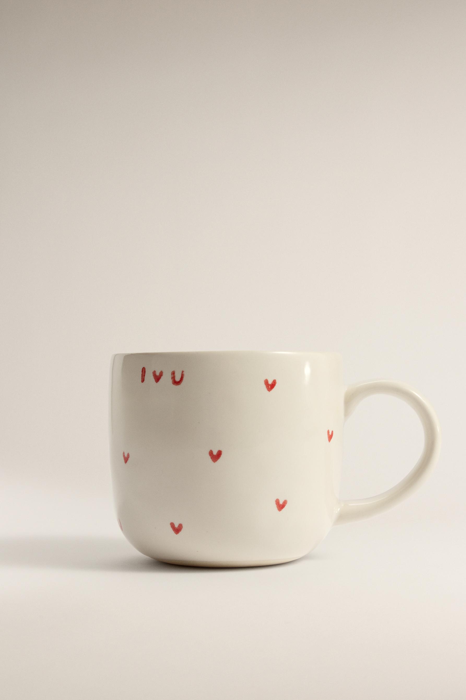 Taza corazones