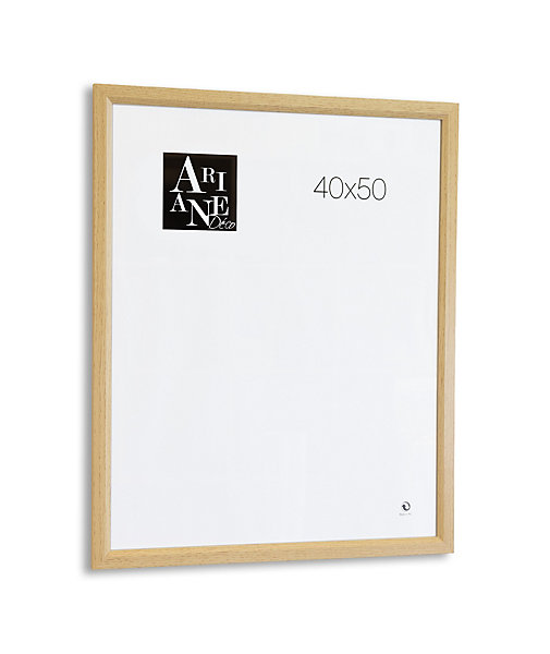 Cadre photo MDF effet chêne, Ariane Pixi - Cadre décoratif moderne 40 x 50 cm