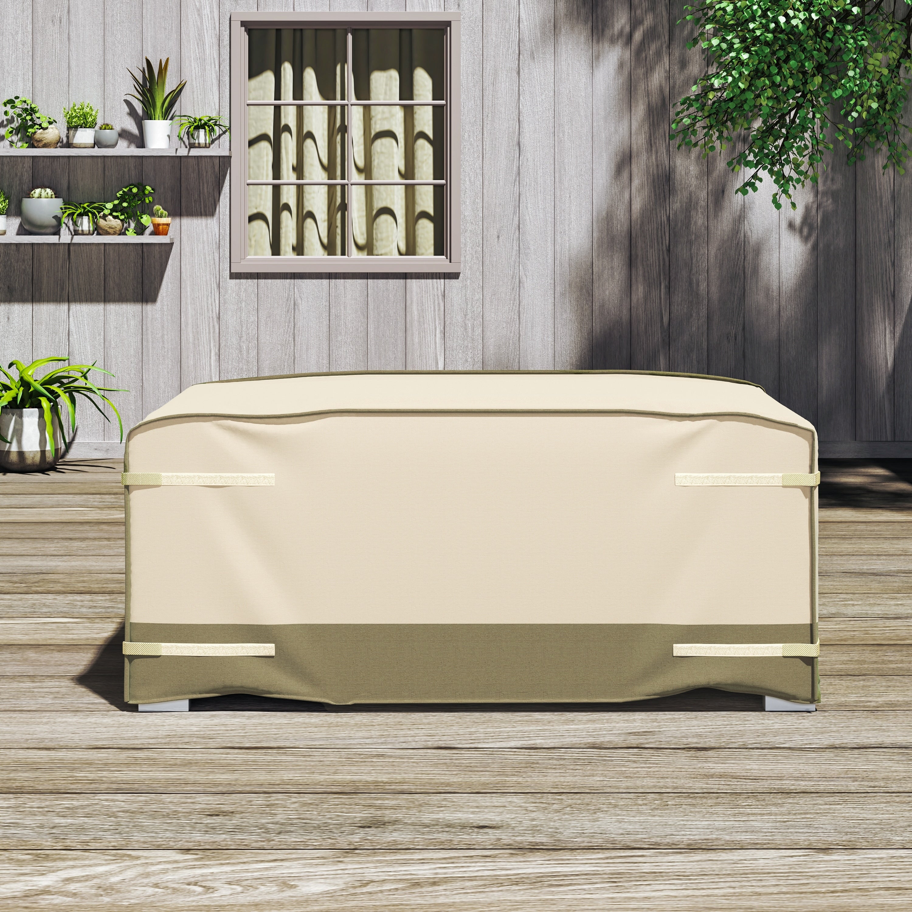 Corvus Sirio Multi-purpose Rectangle Velcro Cover for Outdoor Furniture