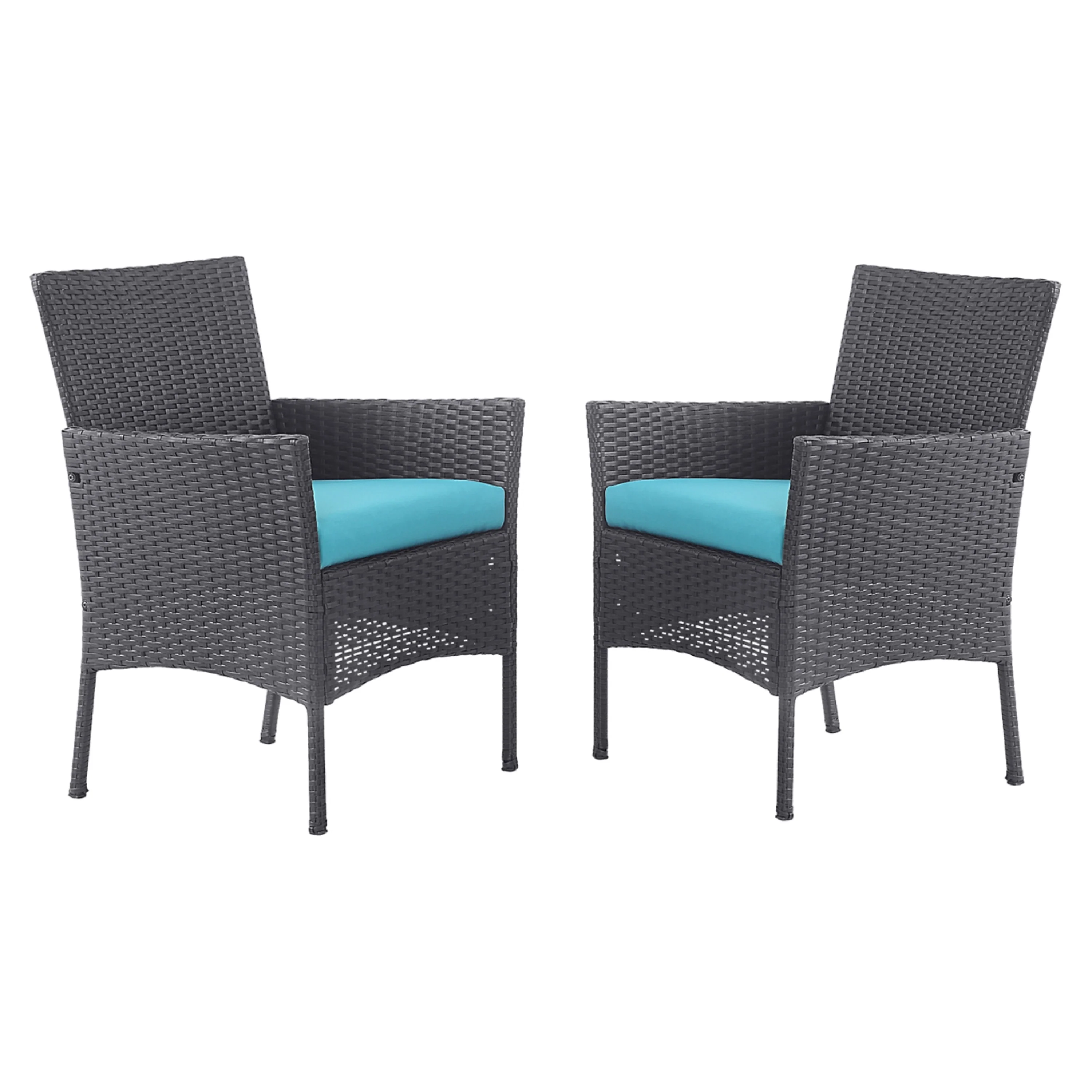 Majorca Resin Wicker Patio Dining Chair (Set of 2)