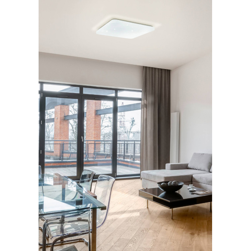 Plafonnier LED Frania-s blanc 6 x 5,5 W EGLO