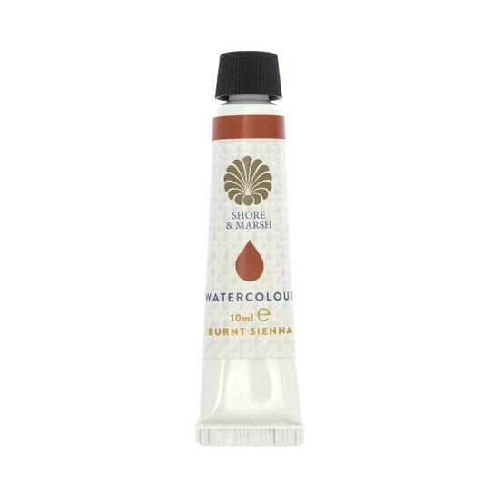Shore & Marsh Burnt Sienna Watercolour Paint 10ml