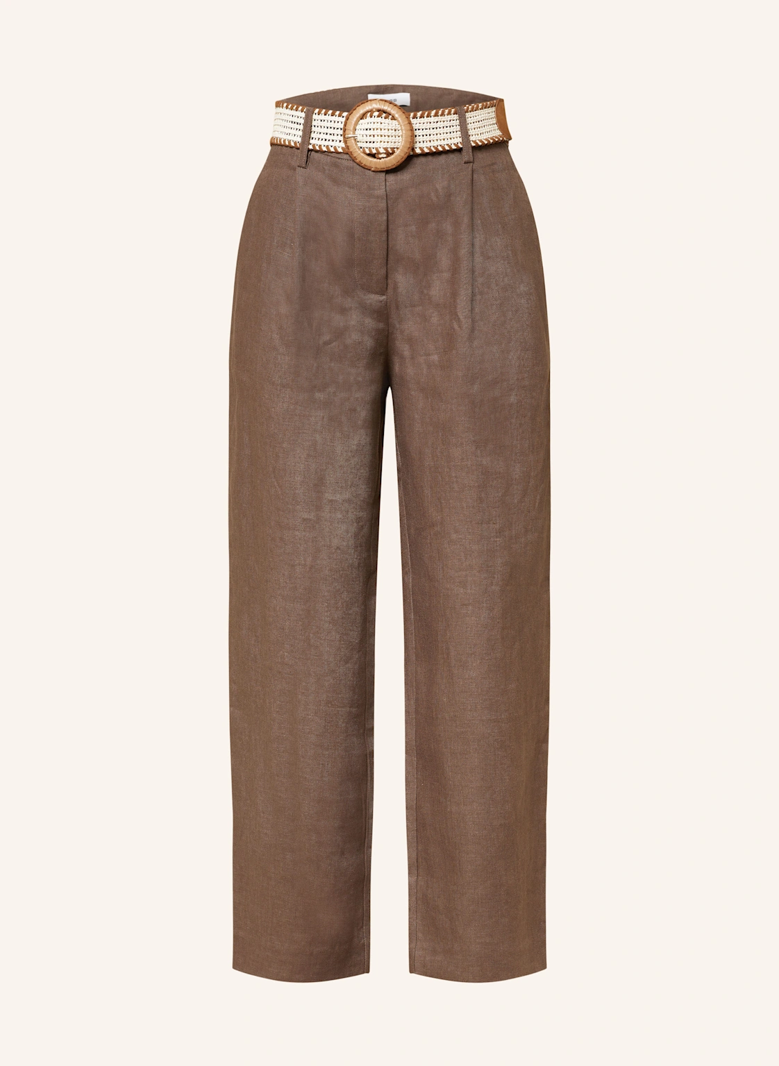 REISS 7/8-Hose BEAU aus Leinen