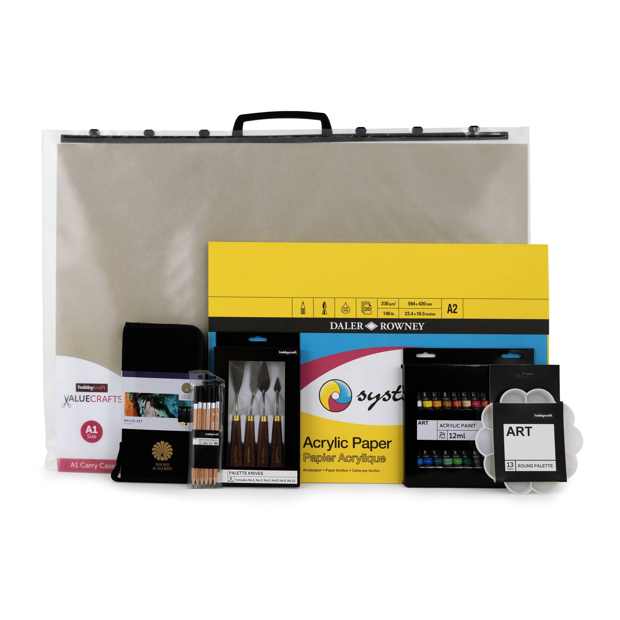 Acrylic Painting Starter Bundle