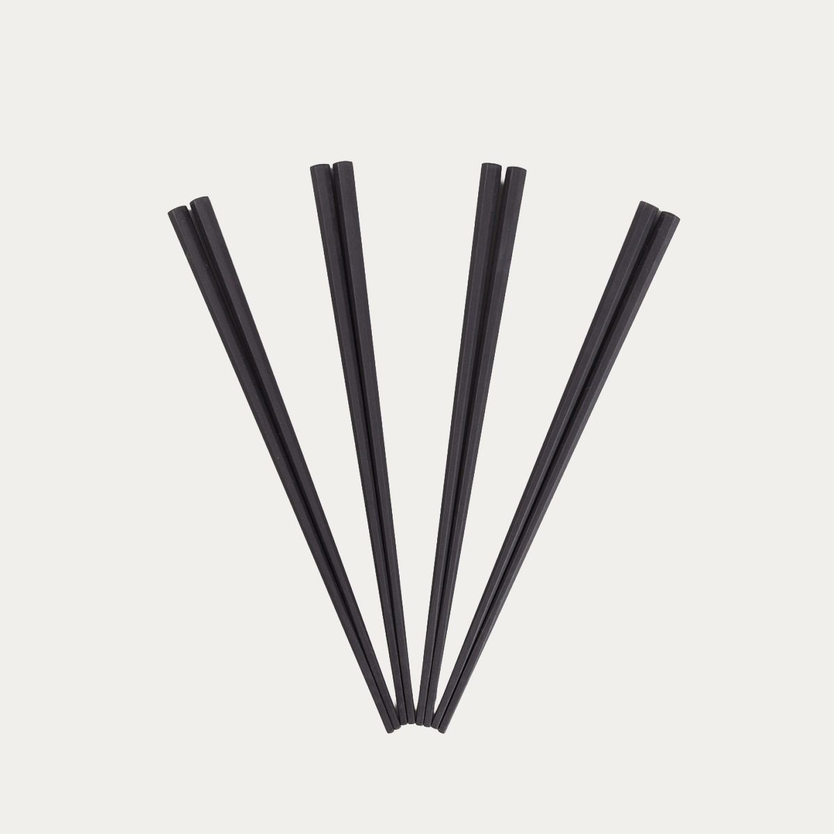 Zestaw SUSHI czarnych pałeczek do sushi 4 szt.