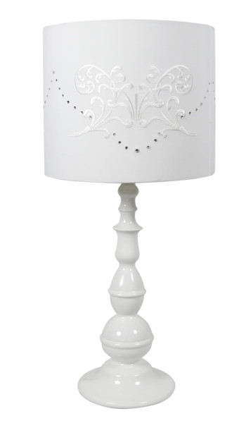 Lampa 1x60w LANS e27 biała