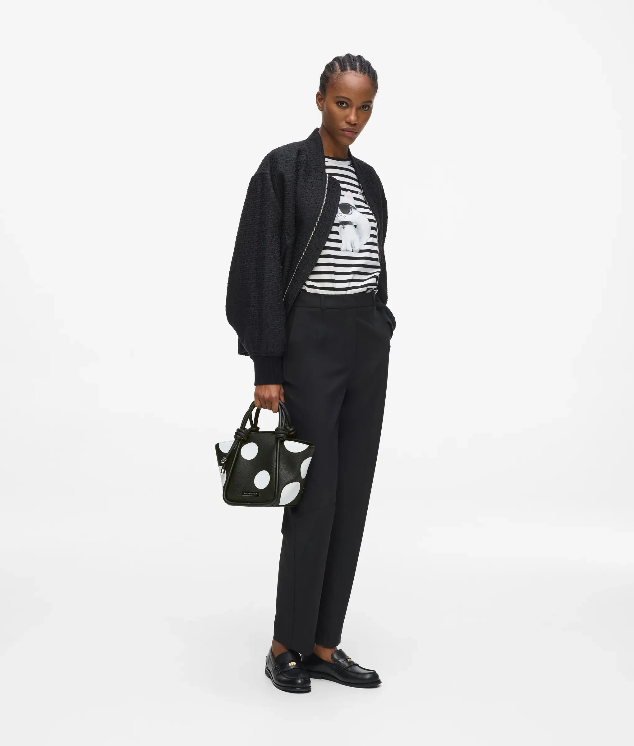 Sac en toile à pois Ikon Pebble