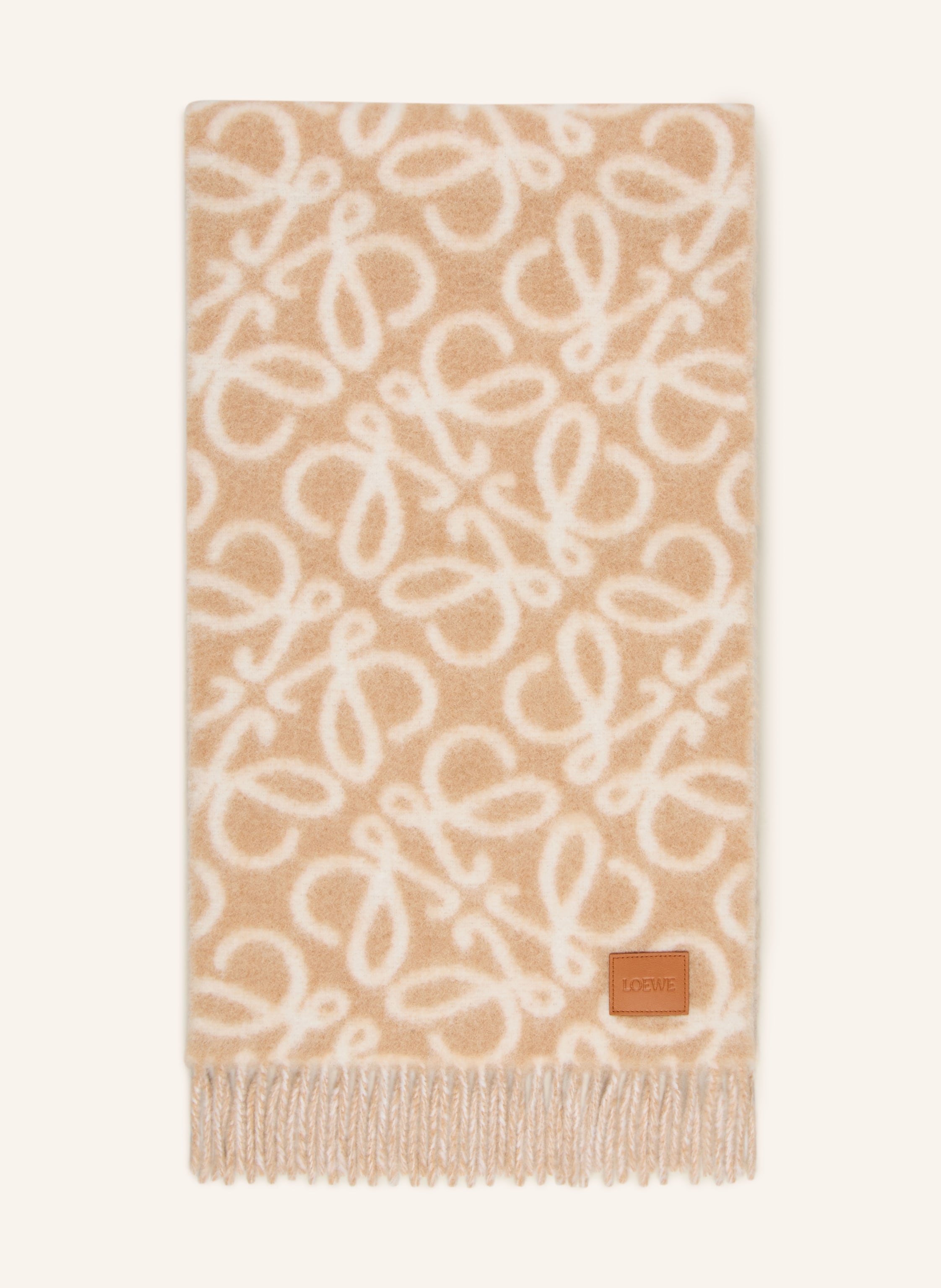 LOEWE Schal ANAGRAM mit Alpaka