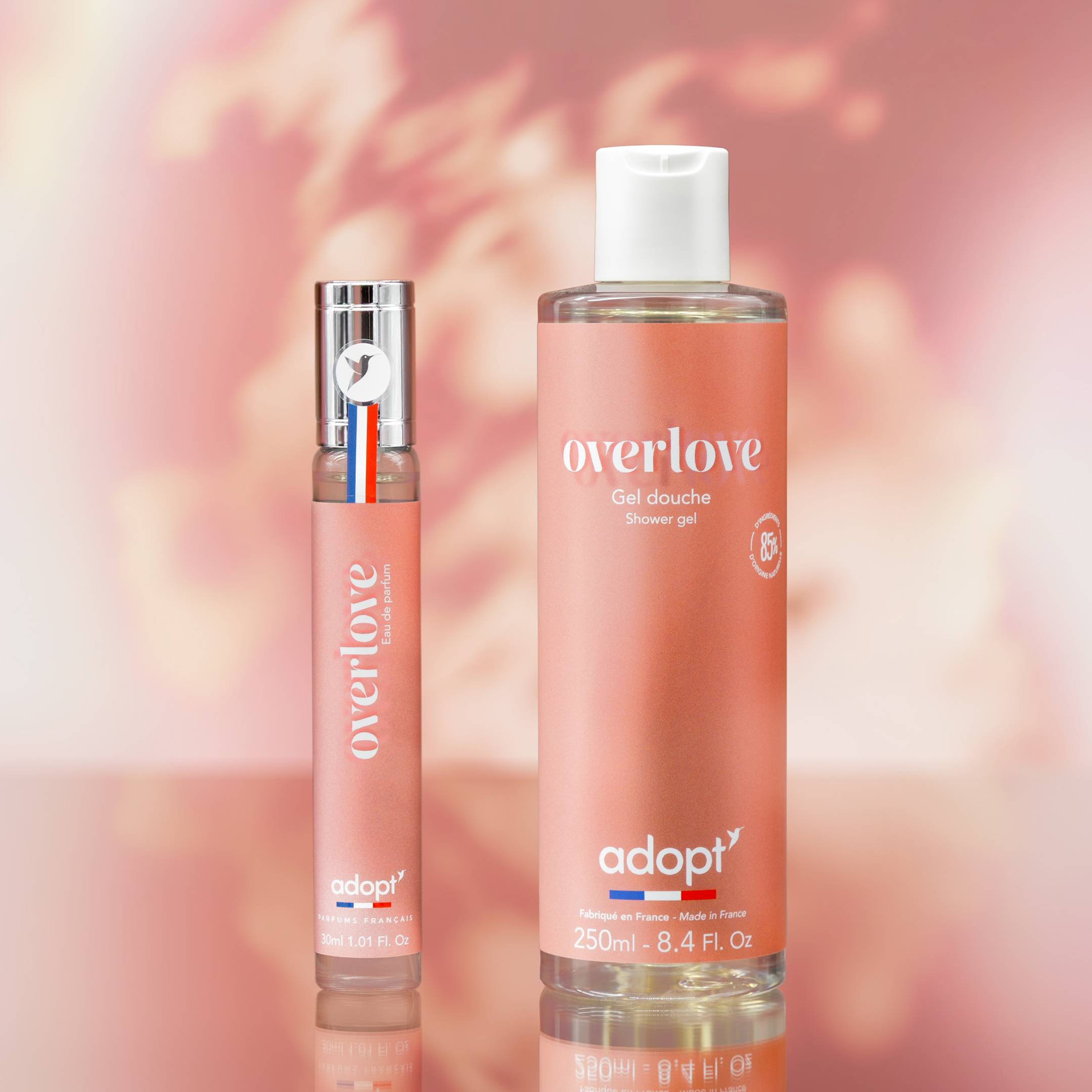 OverloveCoffret eau de parfum 30 ml   Gel Douche 250 ml