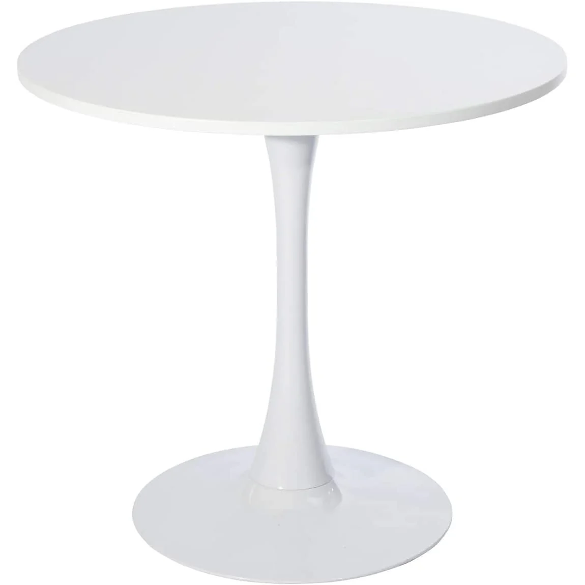 HomyLin 31.5 inches Round Dining Table with Pedestal Base