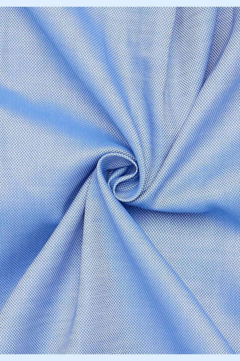 ETERNA Performance Super Slim Tencel Hemd blau, Strukturiert