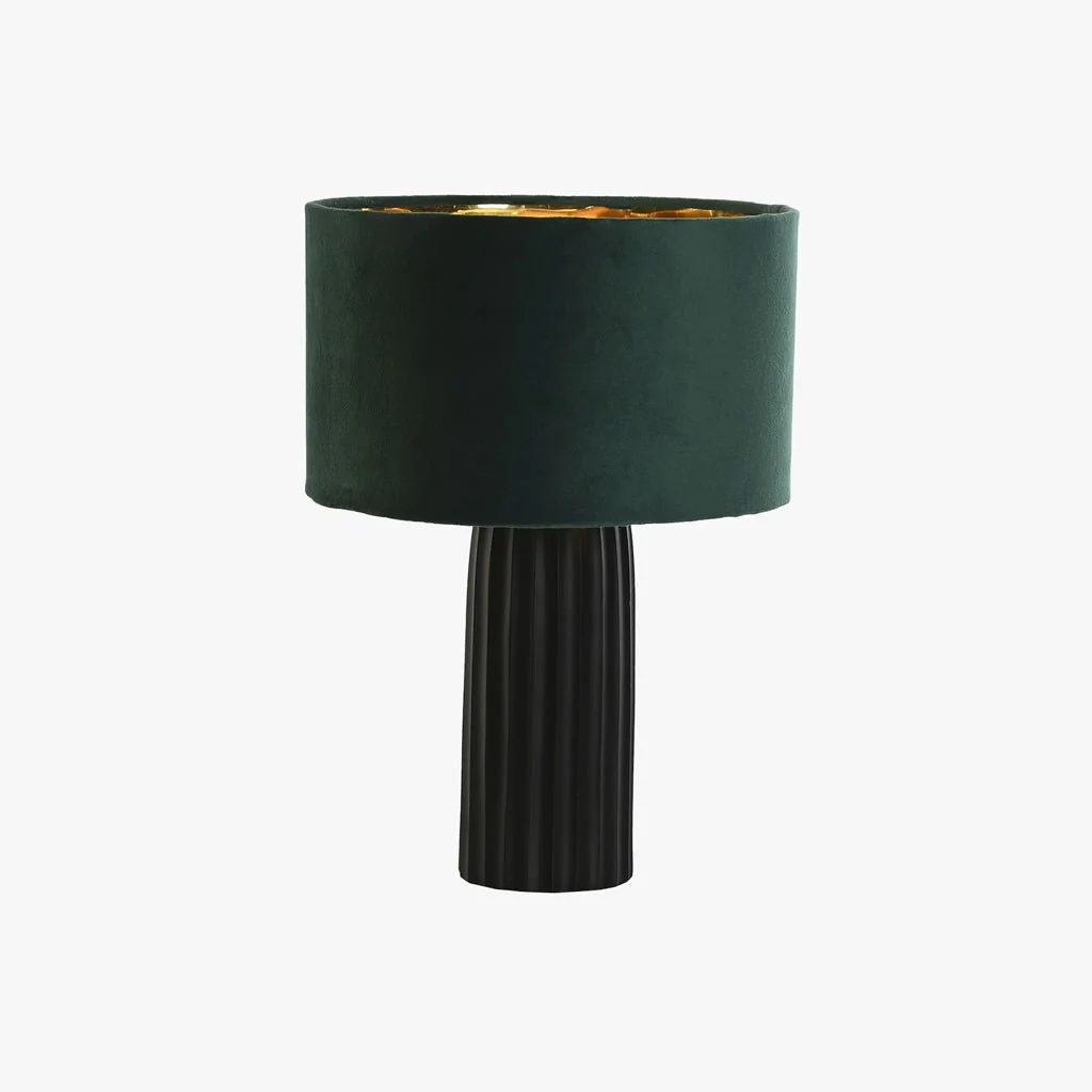 Candeeiro de Mesa Preto 37 cm LUMINA