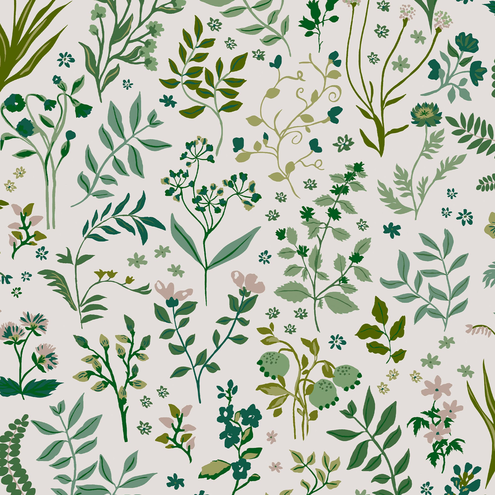 Joules Vliesbehang - Holcombe Floral Cream - 1005x52