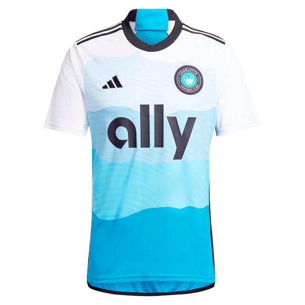 Wilfried Zaha Charlotte FC adidas 2024 The Carolina Kit: Explore Replica Player Jersey - Blue