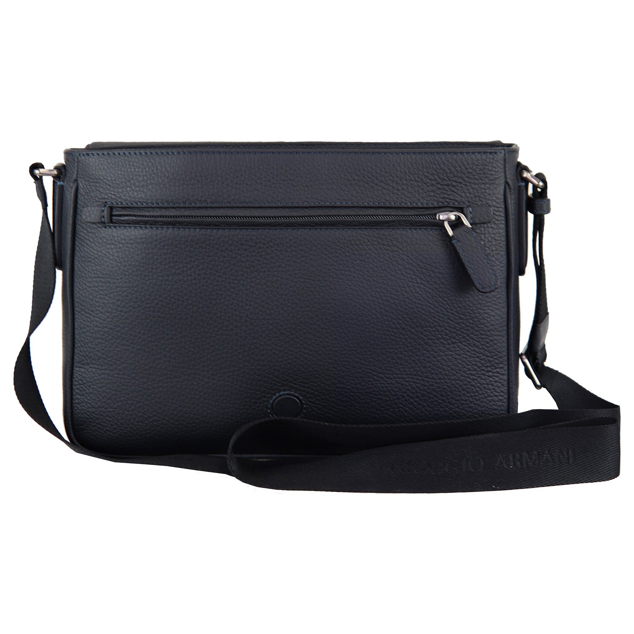 Giorgio Armani Messenger Navy Bag
