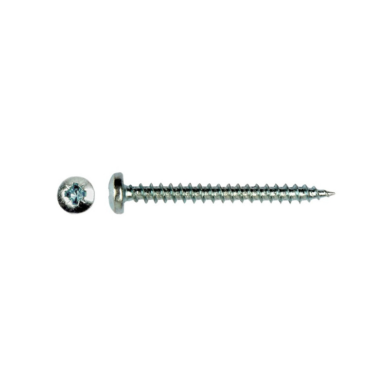 Vis pour aggloméré à tête ronde 3,5 x 16 mm 24 pièces