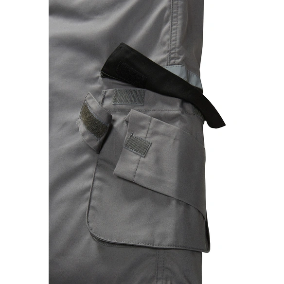 Arbeitsshort »EXTREME«, Polyester/Baumwolle, grau/schwarz
