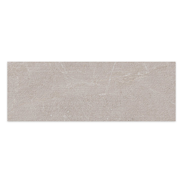 Carrelage effet Pierre 3D Gris Silver Granula 100x33,3x0,86 cm Torvane - Mur intérieur (vendu par carton de 2 m²) - RO'MA CARRELAG