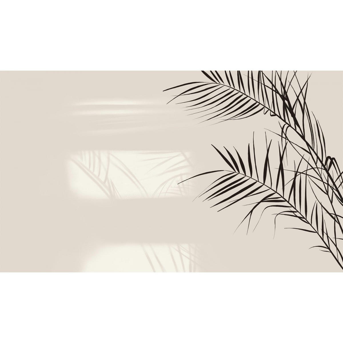 - Papier peint panoramique shadow 255 x 250 cm