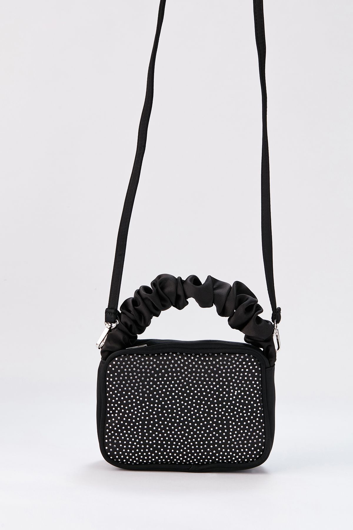 Belissh Diamente Evening Bag with Detachable Crossbody Strap