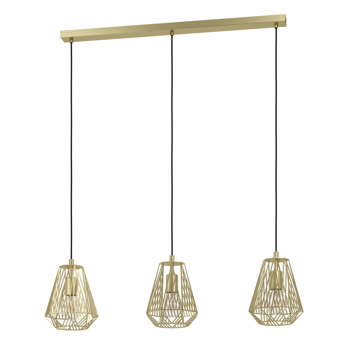 EGLO hanglamp Stype - e27 - 96 cm - goud