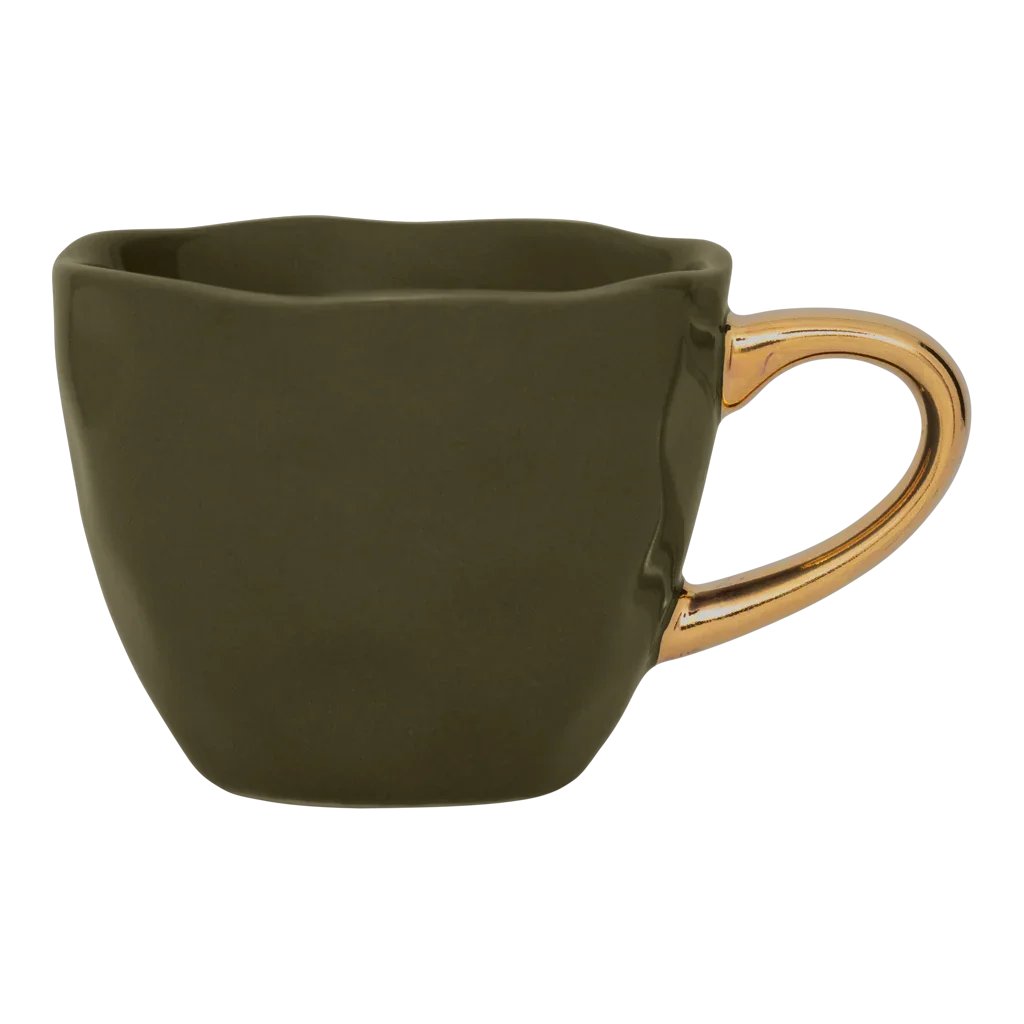 Urban Nature Culture Good Morning kopje Espresso - Fir Green - 6,5x5,2cm